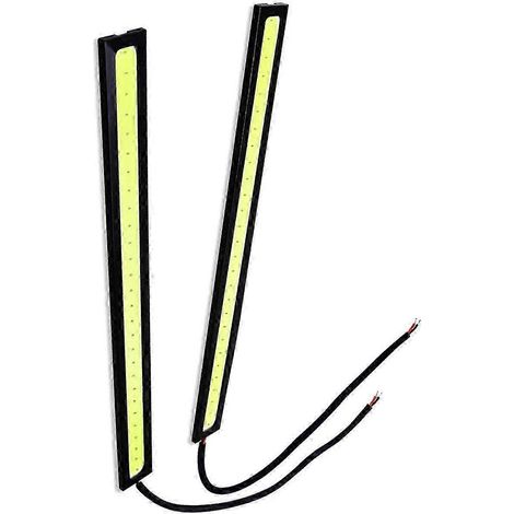 Ultradünne 17 cm weiße LED-Tagfahrlichter, ultrahell, für Autos. (1/5)