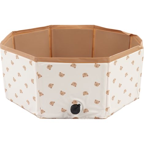 1 piscine pour bébé, légère et pliable, en PVC, pour bain extérieur et jeux d'eau (1/5)
