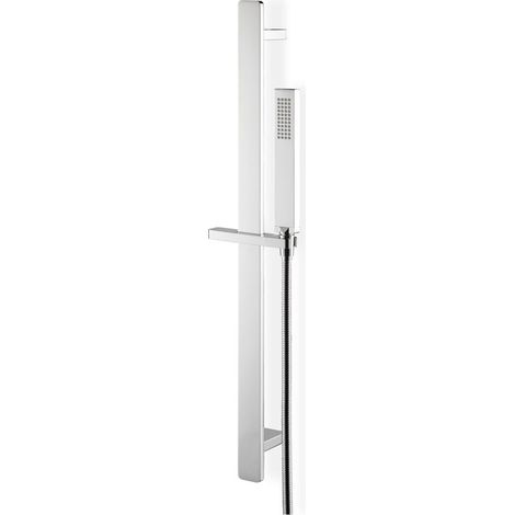 Vema Lys Shower Riser Rail Kit with Hose and Handset - Chrome (1/3)