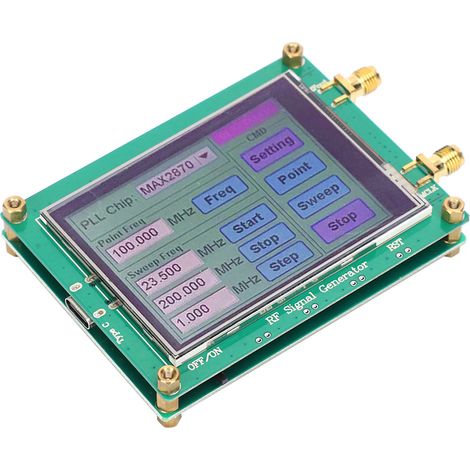 Module générateur de signal RF haute stabilité et faible bruit MAX2870, fréquence 23,5–6000 MHz (1/5)