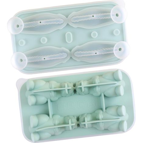 à glaçons en silicone pour les fêtes amusantes et boissons d'été avec (1/5)