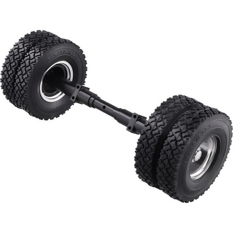 4 Stück Gummireifen ohne Antriebswelle für 1/14 RC-Truck - 770S 3363 FH16 DIY Teile Spielzeug C