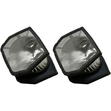 Lot de 2 de rechange réutilisable et filtre lavable kit 206700006 pour Ryobi 18V ONE+ compact aspirateur balai P724B (1/5)