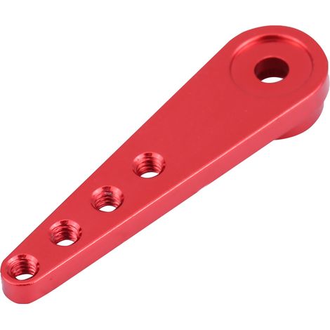 Bras de suspension en alliage d'aluminium 25T pour WPL C24 et C34, camion RC (Rouge) (1/4)