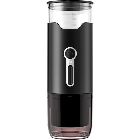 Cafetière électrique portable - Machine à café compacte à capsules et à poudre, idéale pour les voyages et le bureau (1/2)