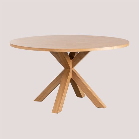 Tavolo da pranzo rotondo in MDF (Ø140 cm) Pleven SKLUM (1/5)