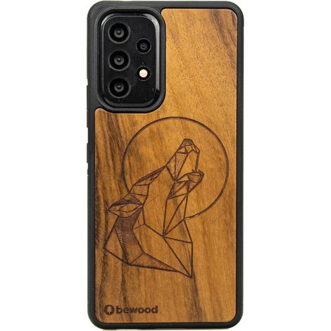 Holzhülle für Samsung Galaxy A73 5G von Wolf Imbuia (1/4)