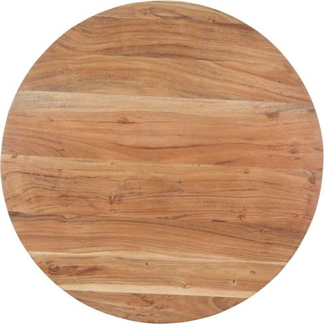 Maison Exclusive - Esstisch 80 cm Massivholz Akazie (1/5)