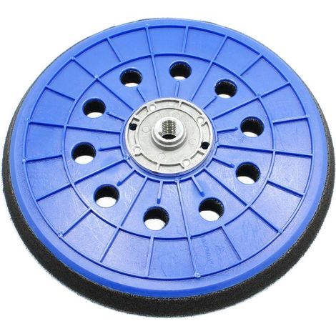 Schleifteller Ø 215 mm, 10-Loch-Schleifteller, Wandschleifer und Giraffen-Deckenschleifer. Ersatzteile für DWS225BT/DC/R und DS 200/210/900/920/930 (Blau) (1/5)