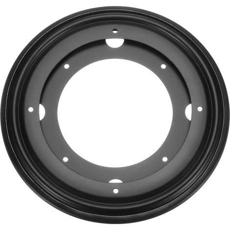 20,3 cm (8 Zoll) drehbarer Drehteller, Schwenkständer, runder Drehteller, fürs Büro, schwarz.