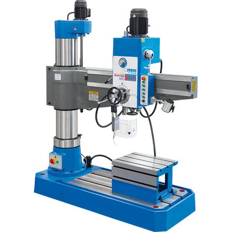 Trapano radiale FERVI TR01/280 - 40 x 1370 mm - discesa automatica - salita motorizzata - 400 V (1/5)