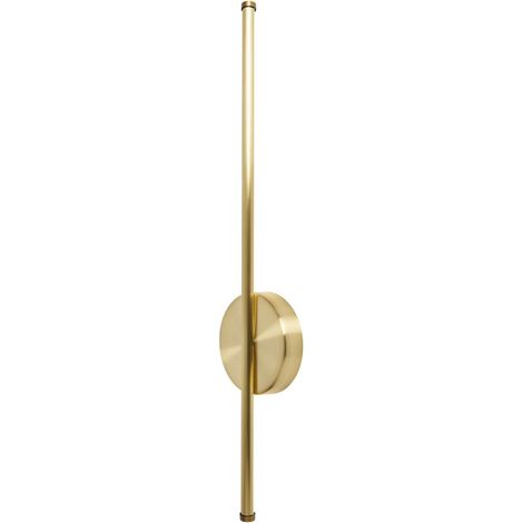 Litecraft Corbus Satin Brass Touch Sensitive Rechargeable Wall Light 3 Watt Integrated LED (1/5)