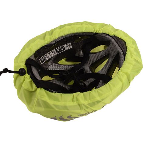 Fahrradhelm-Überzug mit Reflektorstreifen – Sicher, gut sichtbar, wasserdicht, Regenschutz für Fahrradhelme (1/5)
