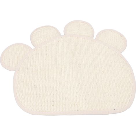 Set aus niedlich geformten Sisal-Kratzmatten zum Schärfen der Krallen und zum Schutz von Möbeln und Böden für Katzen und Kätzchen. (1/5)