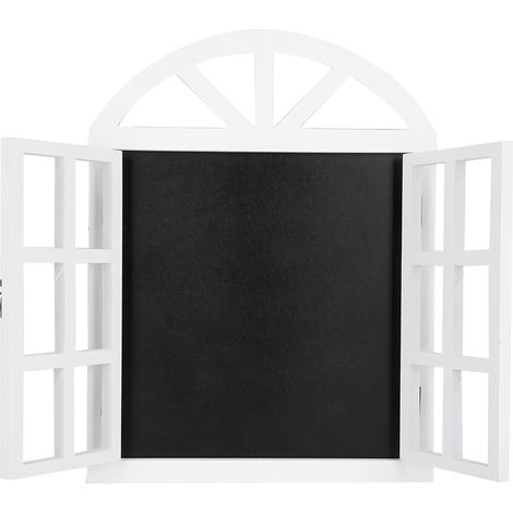Tableau en ardoise style bois rustique pour stores, panneau d'affichage mural vierge, décoration pour café, bar, maison, magasin (1/5)