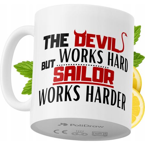 Mug humoristique pour marin, avec un texte amusant et un design graphique original. Idéal pour les anniversaires, les fêtes et les occasions spéciales. Mug premium pour la maison, le bureau et le trav (1/5)