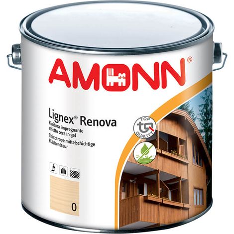 Lignex renova finitura impregnante effetto cera base solvente 0 incolore 0,75lt