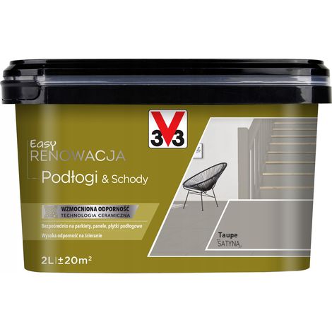 Pintura acrílica para madera, para azulejos V33 2 l Toupe satinado 1 unidad. (1/5)