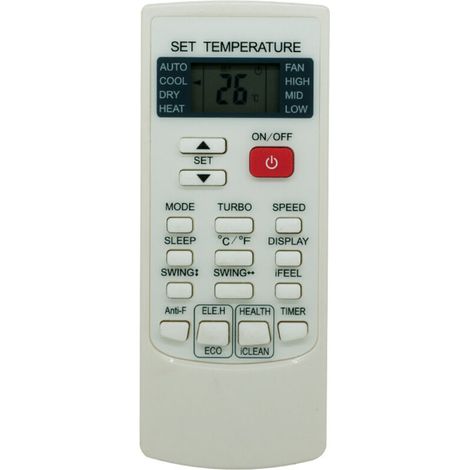 Convient à la télécommande du climatiseur Aux AU/X YKR-H/102E (1/4)