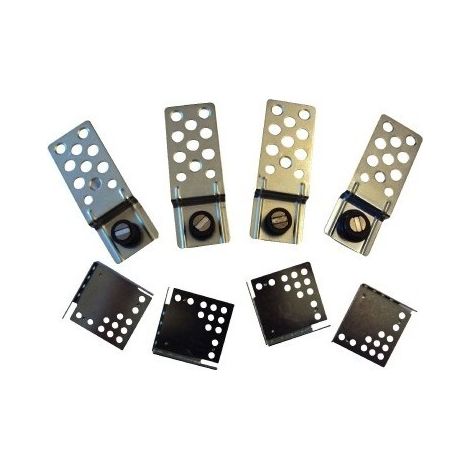Prci – Trappe de visite magnétique – Invisible – Fixation simple – Jeu de 4 plaques pour dimensions variables (1/3)