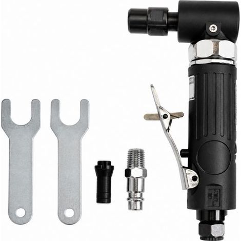 Mini Fresatrice Smerigliatrice Angolare a 90° ad Aria Compressa 1/4" 2000RPM (1/5)
