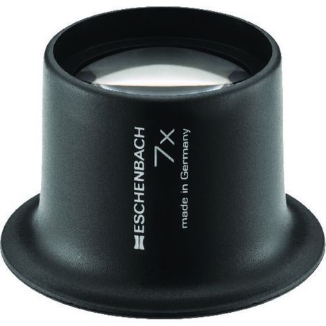 Eschenbach 11245  Uhrmacherlupe  Vergrößerungsfaktor: 5 x Linsengröße: (Ø) 25 mm Anthrazit