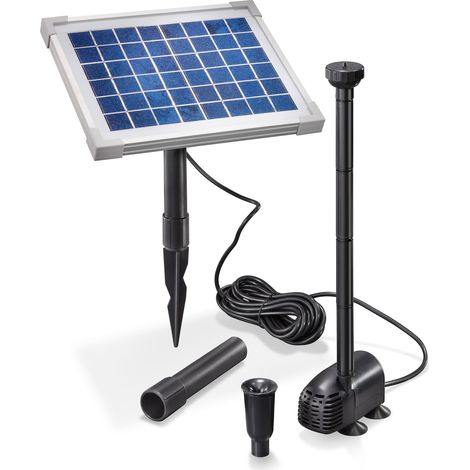 Solar Pumpensystem WATERSPLASH 5/470, Teichbrunnen, IP68