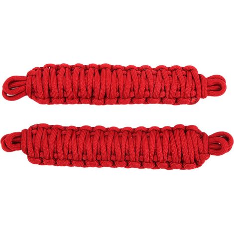 Jeffergarden Protection de câble de retenue de porte pour Jeep Wrangler TJ 1997-2006, rouge-DOU