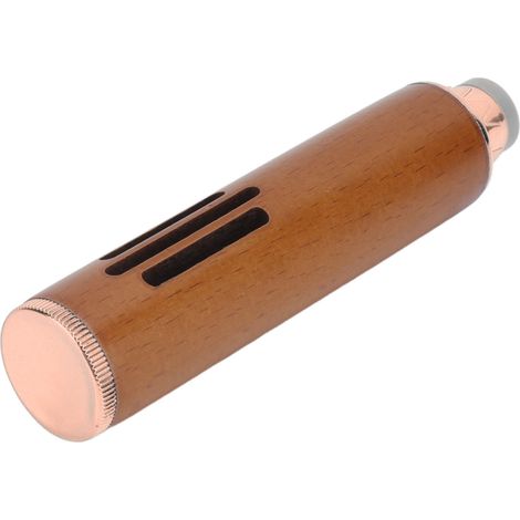 Cendrier miniature pour voiture, cendrier portable, porte-cigarettes, organiseur de cendres, anti-suie, couvre-cigarette, or rose (1/5)