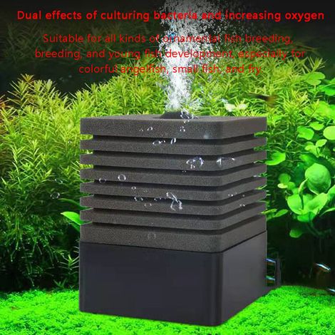 Filtre à éponge biologique pour pompe à air d'aquarium - (1/5)