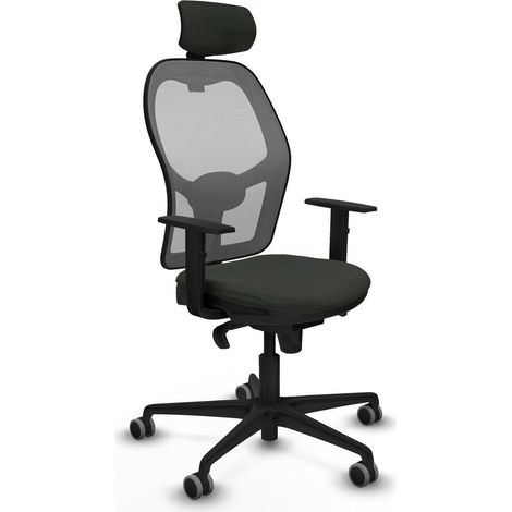 Piqueras y Crespo Jorquera chaise bureau noir confortable (1/3)