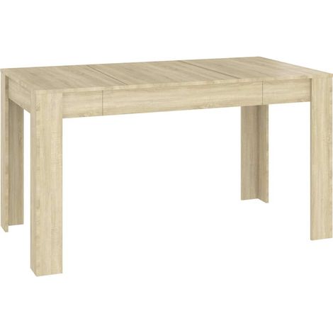 Maison Exclusive - Tavolo da Pranzo Rovere Sonoma 140x74,5x76 cm Legno Multistrato (1/5)