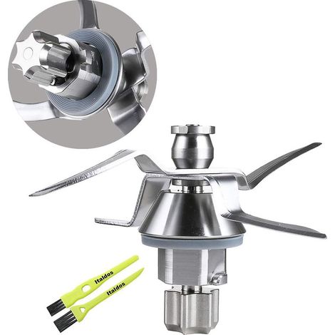 Lame de couteau pour robot de cuisine, acier inoxydable, compatible avec TM31, pièce de rechange pour mélangeur, lot de lames de remplacement (1/5)