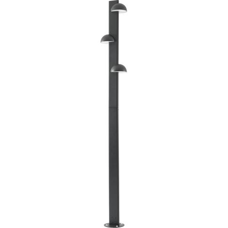 Lucande Farola exterior 'Velira' en Negro de Metal (1/5)