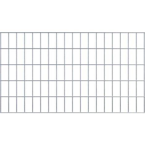 Grille de Gabion à l’unité - Dimensions: 90 cm x 50 cm - mailles de 5 x 10 cm - Made in Germany