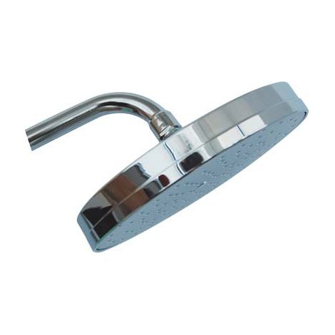 SOFFIONE DOCCIA + SNODO STYLE ABS CROMATO 1/2F MM 200