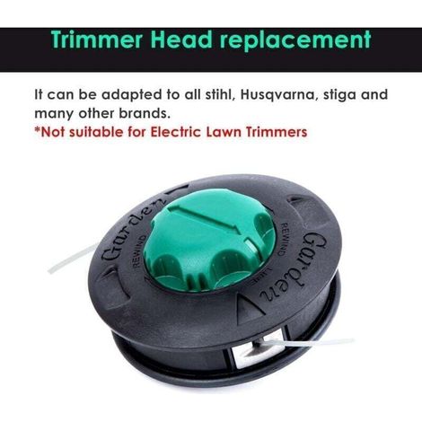 Tête de Débroussailleuse Load E Go Head, OLEOMAC,130 MM, M 10X1.25 F, Tête de débroussailleuse universelle en Métal, S'adapter à Toutes les Débroussailleuses Sthil, Husquarna, Stiga (1/5)