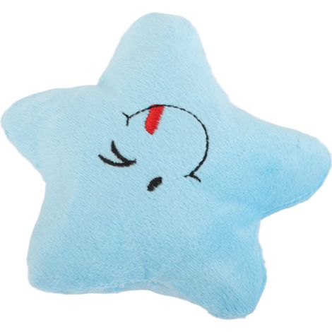 Jouet en peluche résistant aux morsures, idéal pour soulager l'ennui et le grincement des dents chez les chiots. Forme d'étoile mignonne, ce jouet à mâcher en peluche est parfait pour les chiots. (1/5)