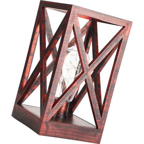 Lanternes à vent vintage, ornements de bureau, artisanat en bois et plastique, cadeau, décoration intérieure