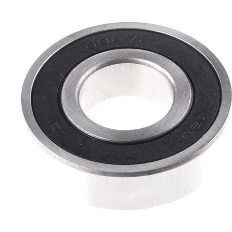Roulement à billes étanche rigide, ø int. 35mm, ø ext. 80mm, larg. 21mm ( Prix pour 1 ) (1/2)