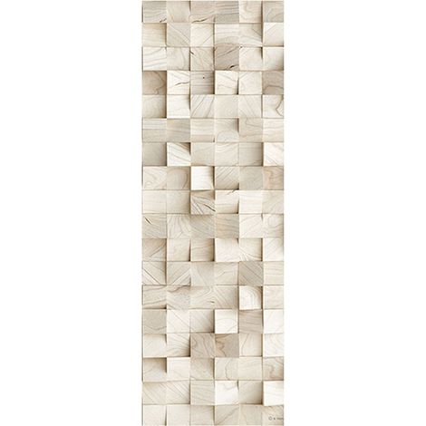 Poster Thème Cubes en bois - 90 x 270 cm (1/3)