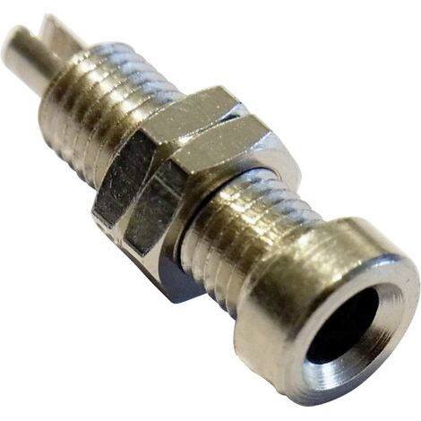 Douille non isolée BU 4000 Ø de la broche: 4 mm Schnepp BU 4000 argent 1 pc(s) D22422 (1/4)