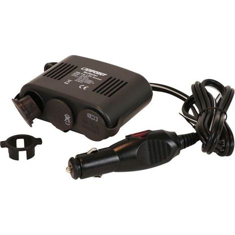 Triple prise allume-cigare 12V 10A