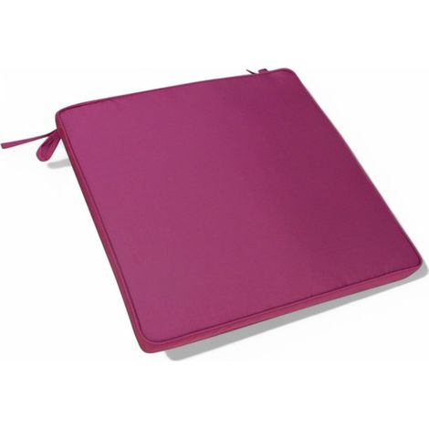 Cuscino seduta large in poliestere sfoderabile magenta 45x50 cm (1/2)