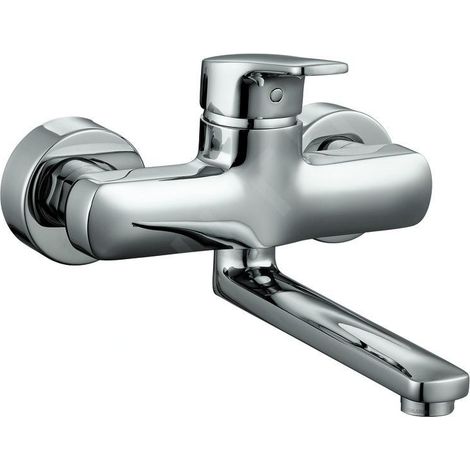 Laufen Citypro - Mitigeur de lavabo à levier avec bec pivotant, chrome HF500922100600 (1/2)