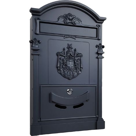 CASSETTA POSTALE 'CAMELIA MAXI' cm 30x9,5x H.46 - grigio - KASART