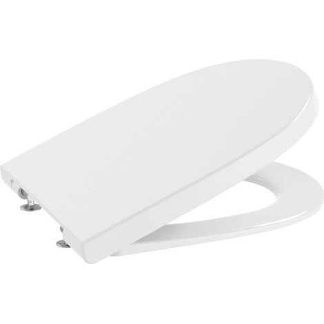 Tapa asiento de inodoro Meridian-N de Roca caída amortiguada
