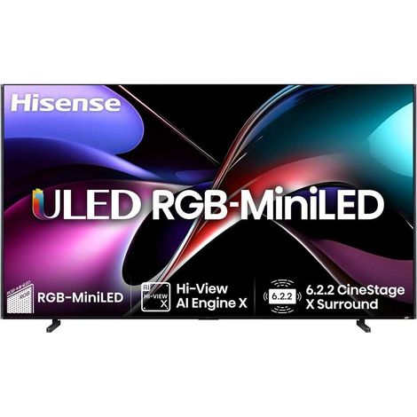 Téléviseur Hisense 100UXQ 100 pouces 4K Mini LED RGB 165 Hz HDMI 2.1