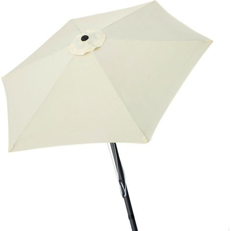 Ombrellone Aktive 300 x 248,5 x 300 cm Acciaio Alluminio Crema √ò 300 cm (1/4)