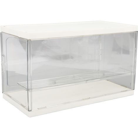 Vitrine transparente anti-poussière pour figurines, idéale pour la présentation de vos objets de collection miniatures. (1/5)